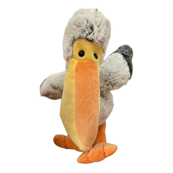 Fiesta Pelican Ocean Bird Soft Stuffed Plush Toy Adorable Cuddly 9” - Picture 5 of 7